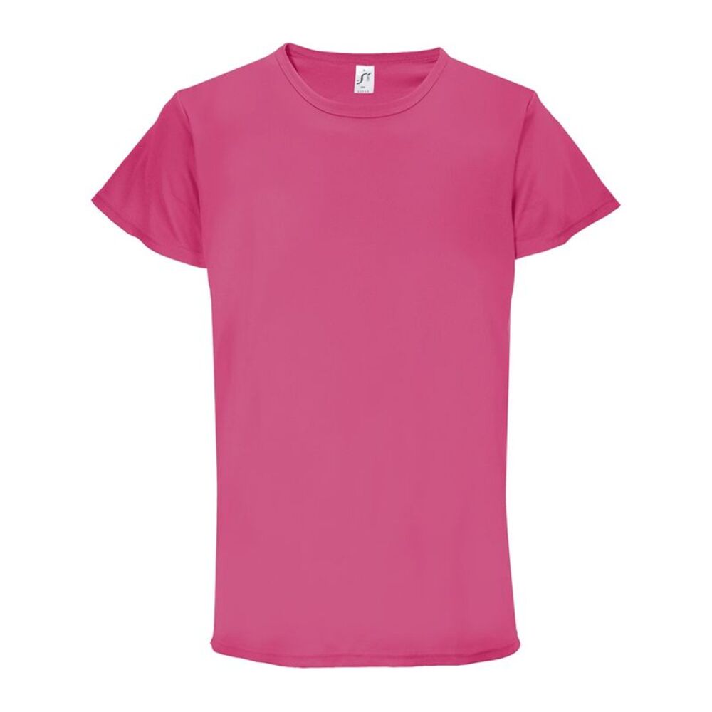 SOLS Unisex Adult Sprint T-Shirt / Ribbon Pink